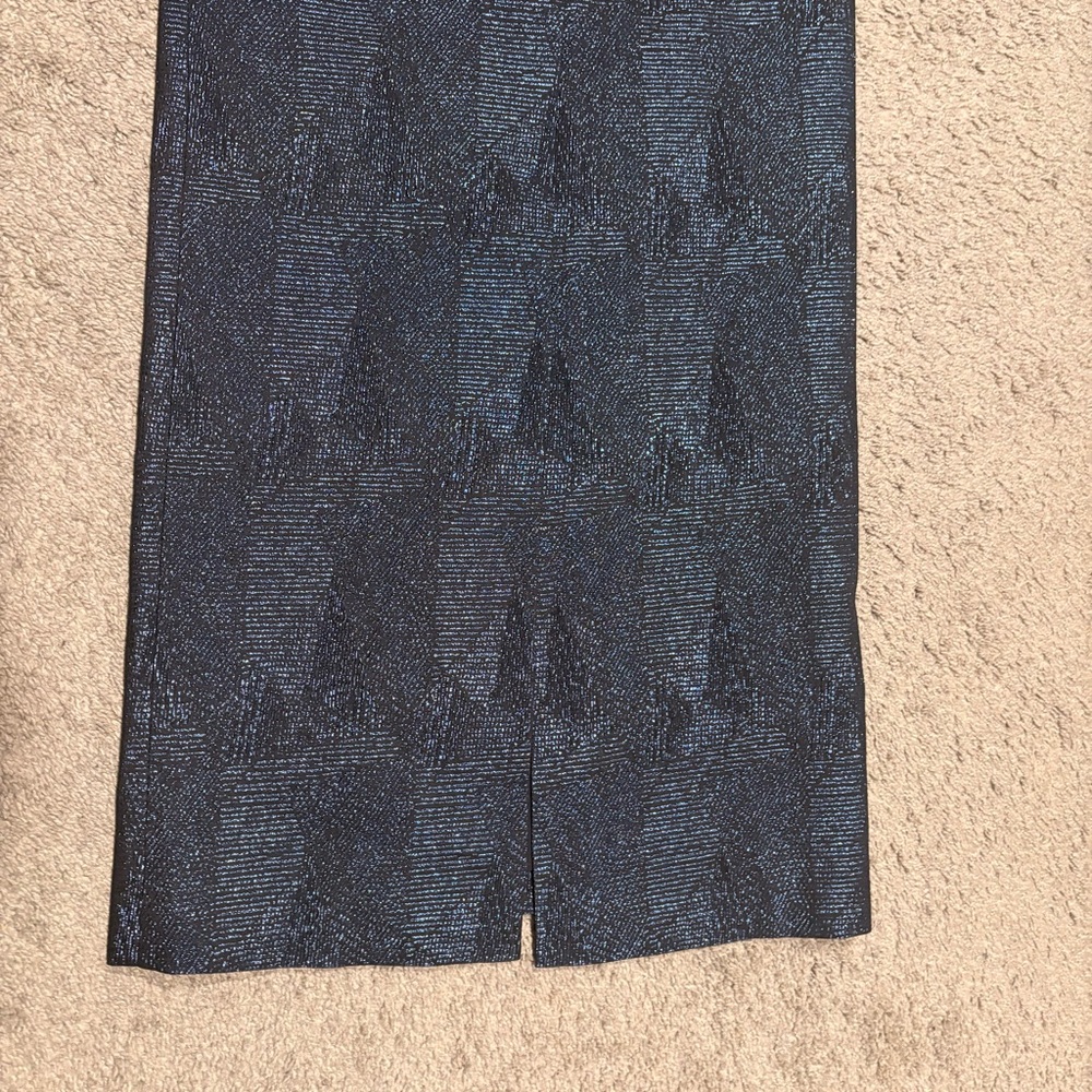 Rickie Freeman For Teri Jon New Twist Front Column Gown Size 8 - Picture 15 of 16